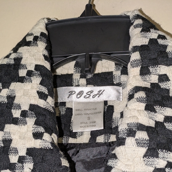 Houndstooth Peacoat - Picture 6 of 9